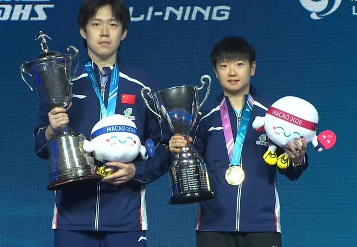 开云体育平台-澳门世界杯过后 国乒洛杉矶奥运会女队3人无悬念 男队选人遇挑战|王楚钦|男双|孙颖莎|蒯曼|陈幸同_新浪体育_新浪新闻